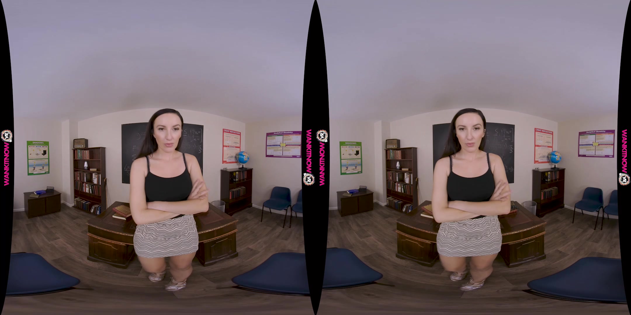 College Spy featuring Sophia Smith - WankitNowVR