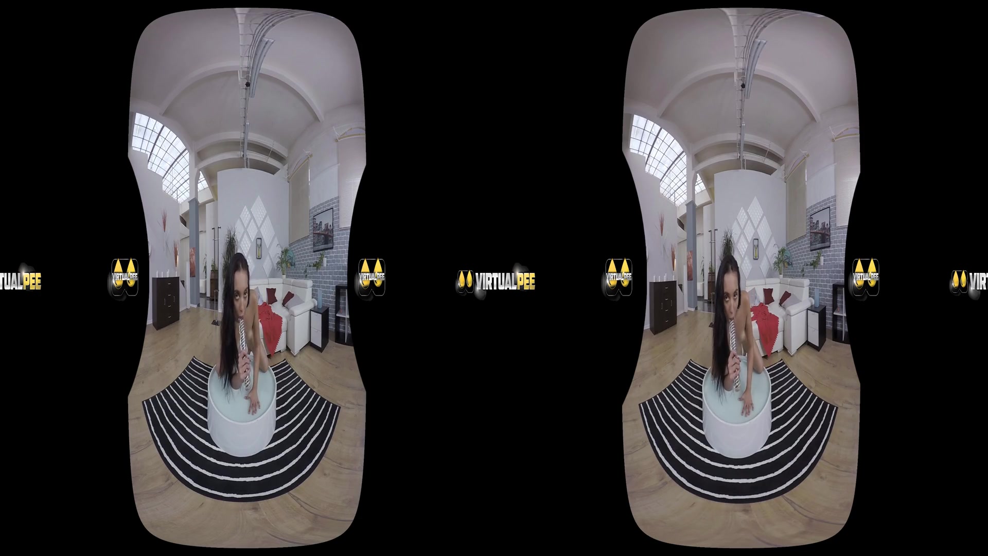 Amanda Estela in The Glass Dildo - VirtualPee