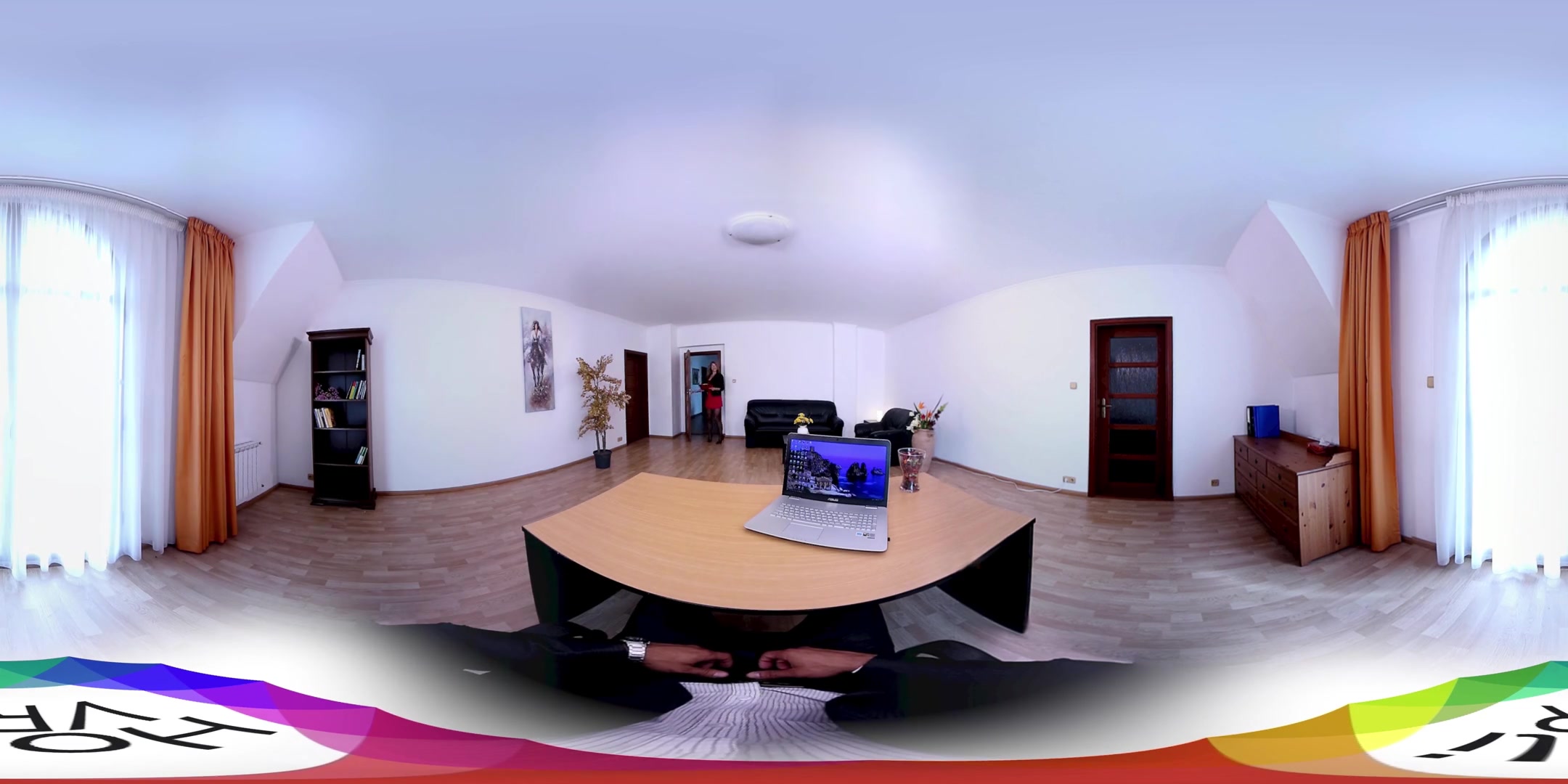 Paola Mike in Secretary 4PM - HoliVR
