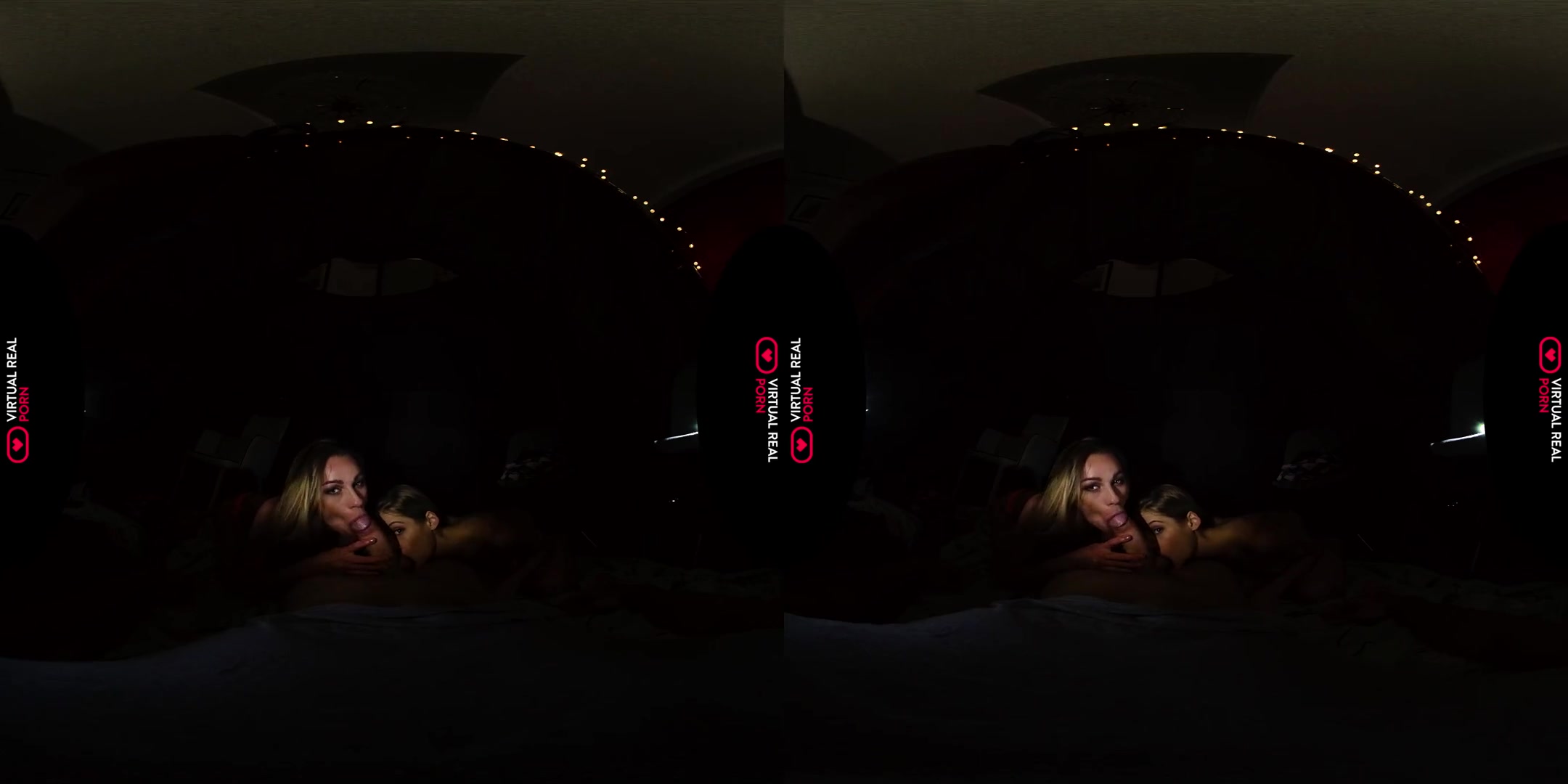 Stay Inside The House. II; Pornstar teen 18+ Threesome in the Dark
