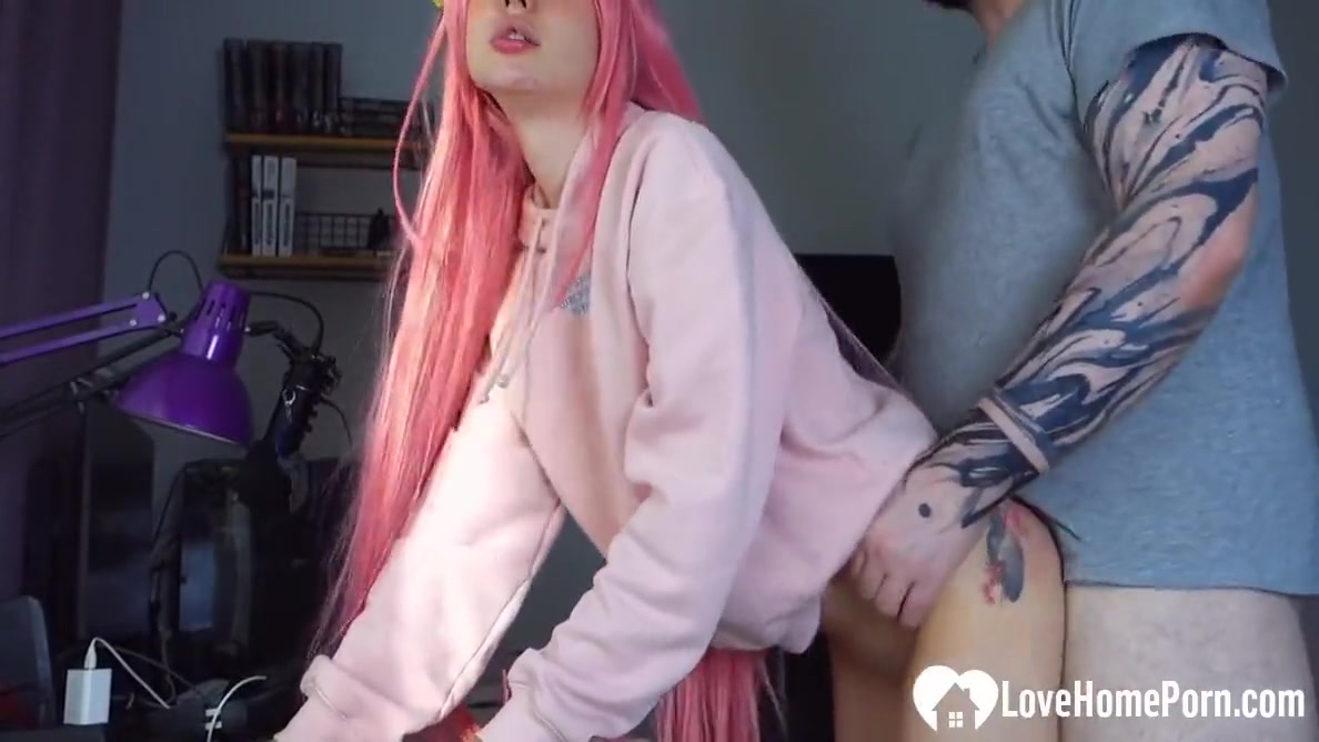 Hitori Gotoh Gets Fucked On Camera With Anime Girl