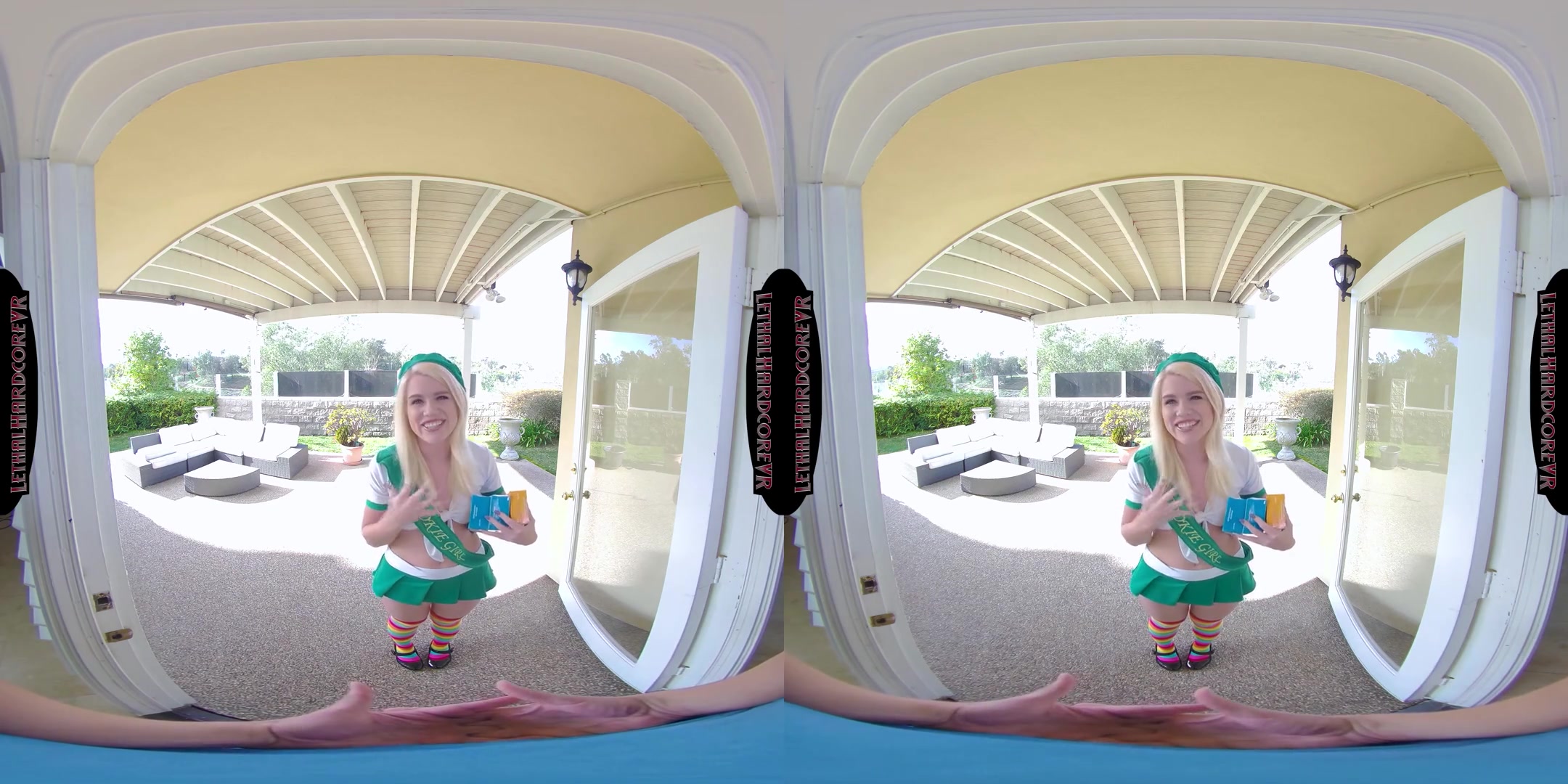 Girlscout Nikki Has a Very Sweet Nookie - Cute Blonde Pornstar Nikki Sweet Hardcore POV VR