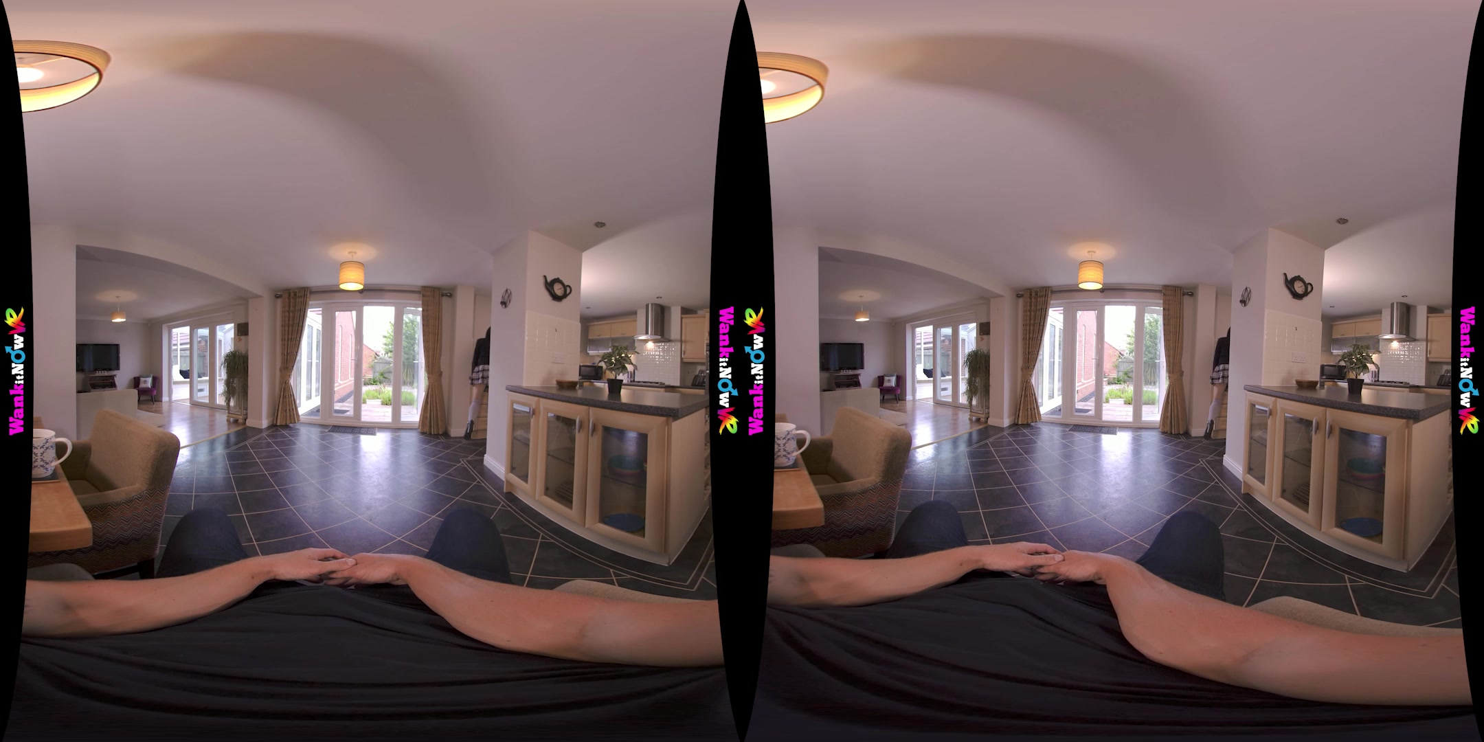 Nympho Neighbour featuring Shay London - WankitNowVR