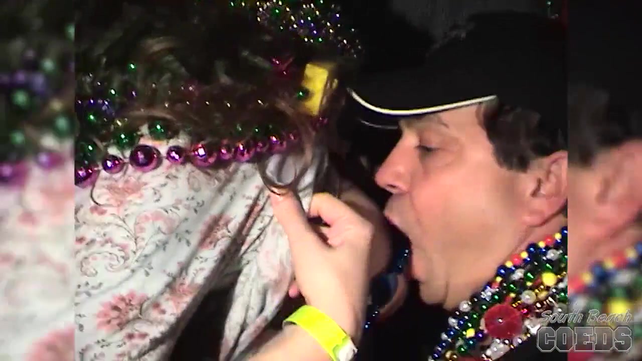 Mardi Gras 2008 Craziness on Bourbon Street - SouthBeachCoeds