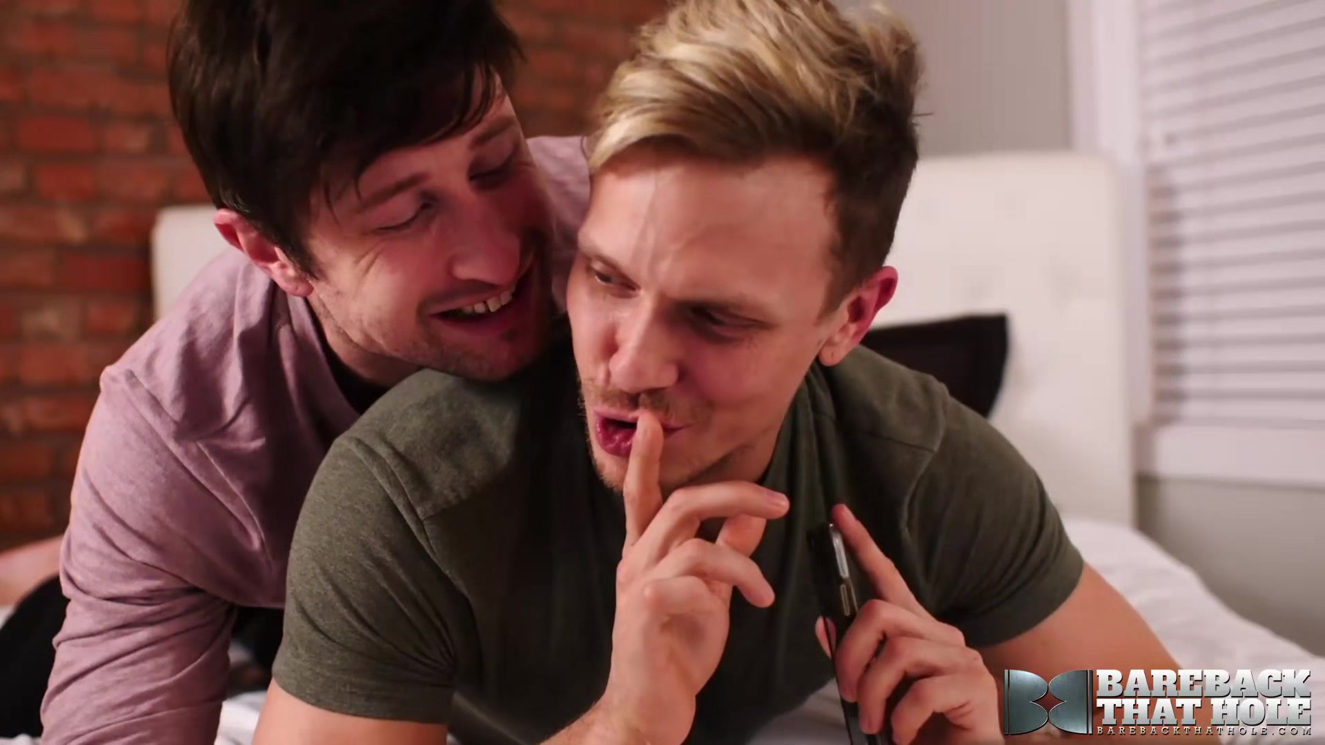 BAREBACKTHATHOLE Drew Dixon Fucked Ethan Chase After Rimjob