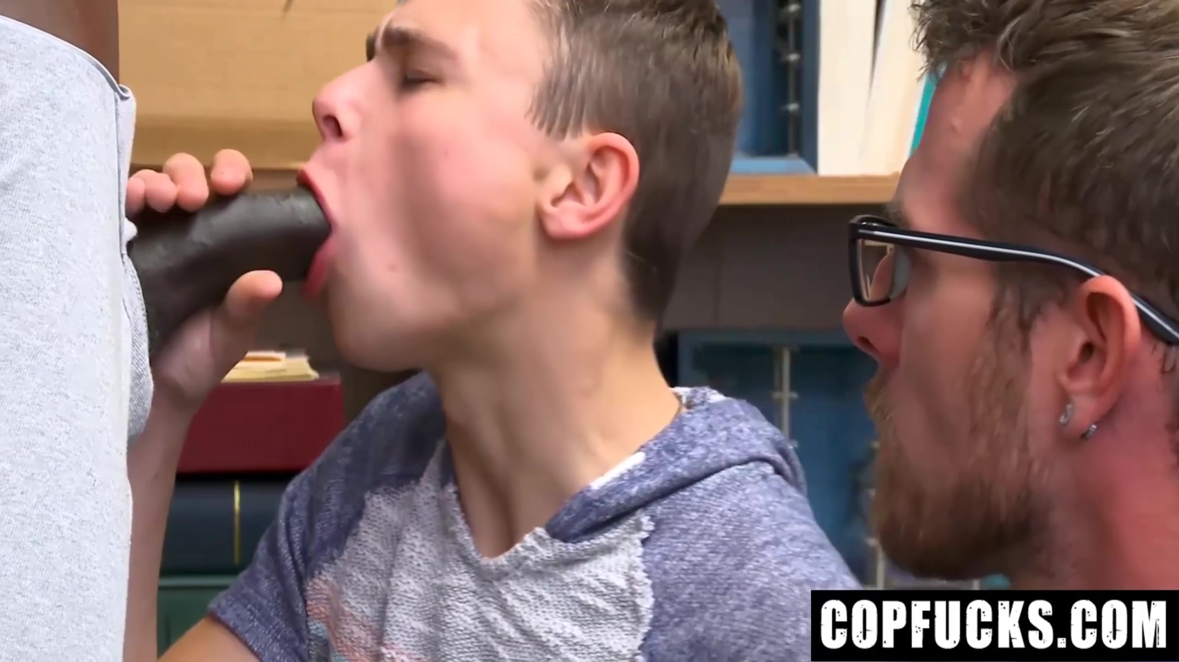 Young Boys Caught On Camera Sneaking Unpurchased Merchandise Into His Backpack - Copfucks 8 Min