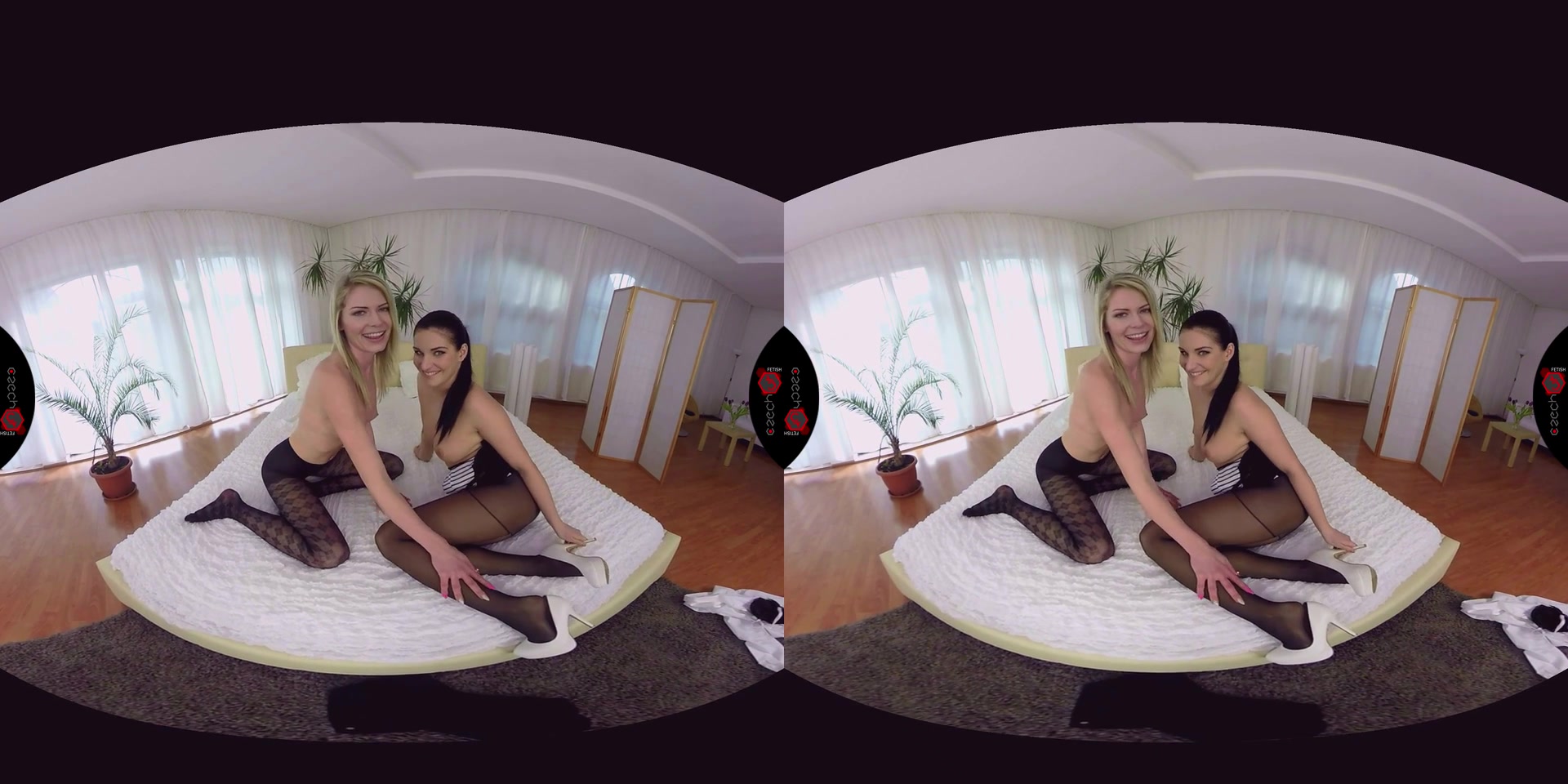 CzechVRFetish 053 Pantyhose lesbians