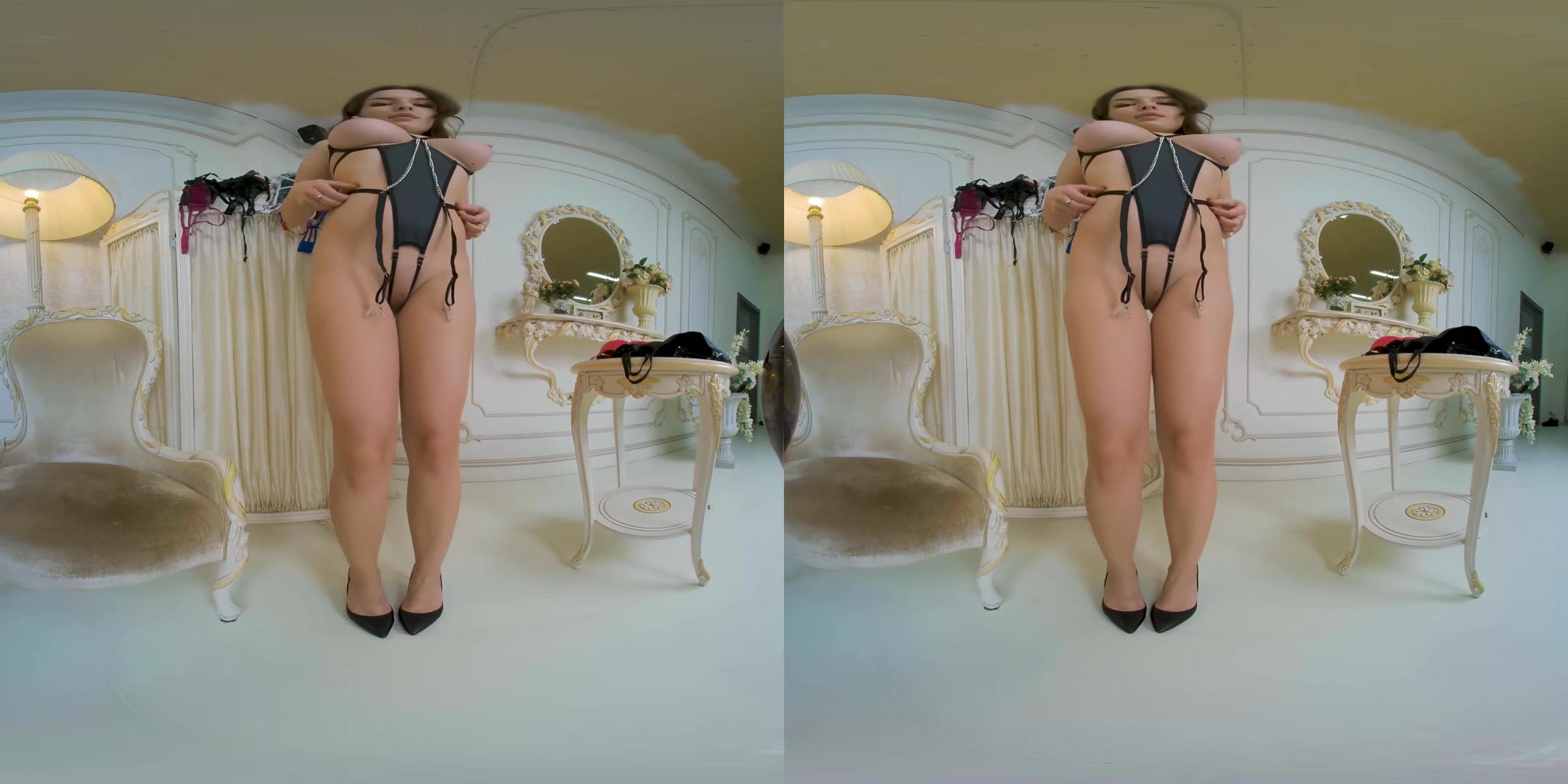 Olena Tries On Erotic Lingerie - Vrsun