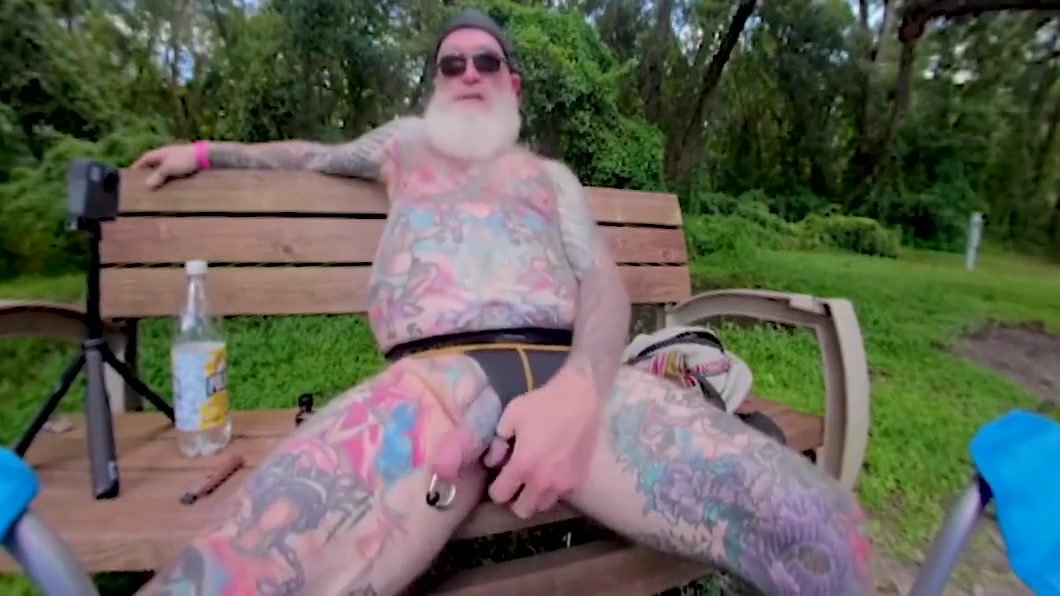 Inked Bear Really Likes Rough Fucking