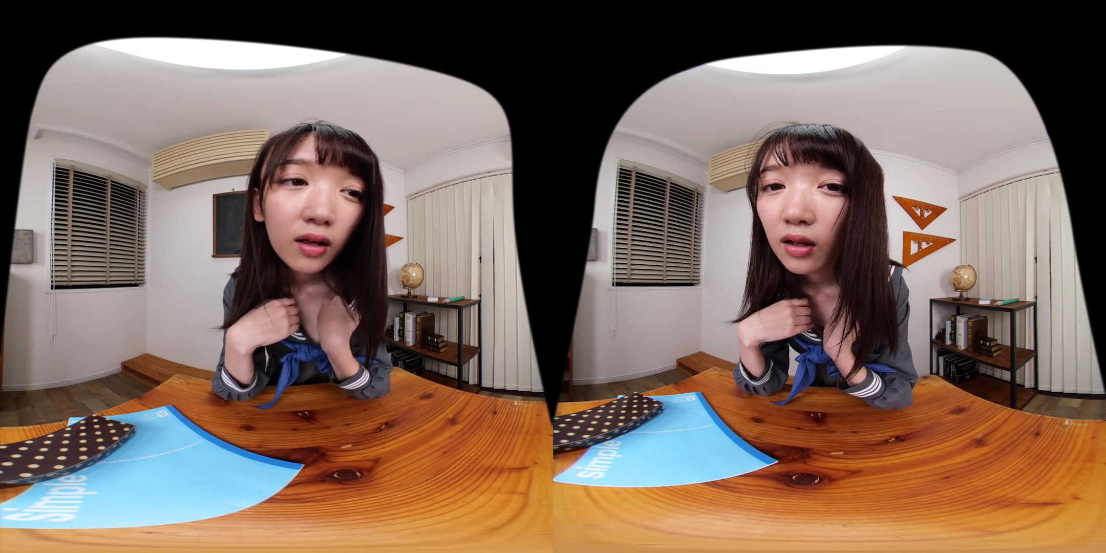 Virtual Dive: Can I Like It Even Though I'm her Teacher?; Japanese Idol Gravure POV