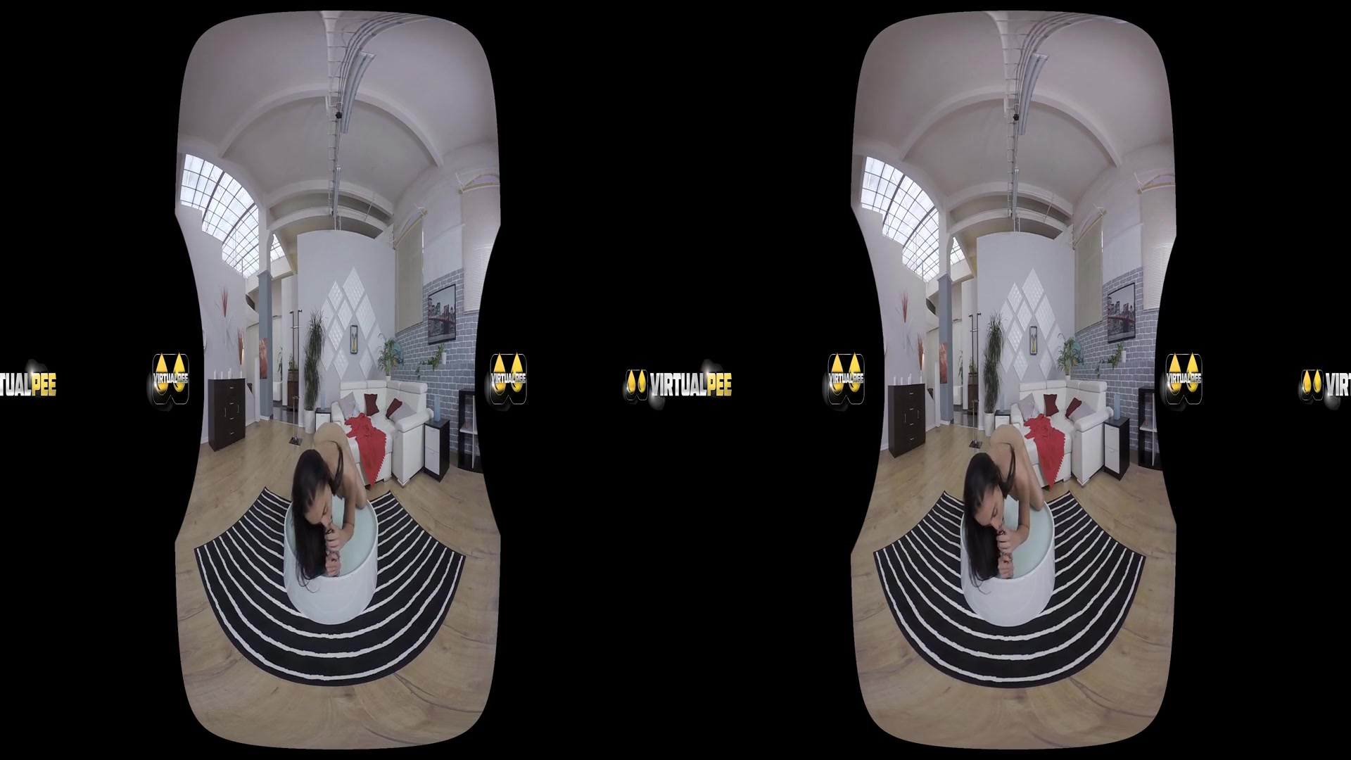 Amanda Estela in The Glass Dildo - VirtualPee