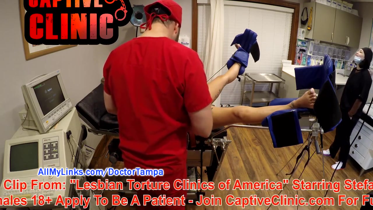 Stefania Mafra In Behind The Scenes From Lesbian Tort Clinics, Pre Scene Discussions, Watch Film At Captivecliniccom