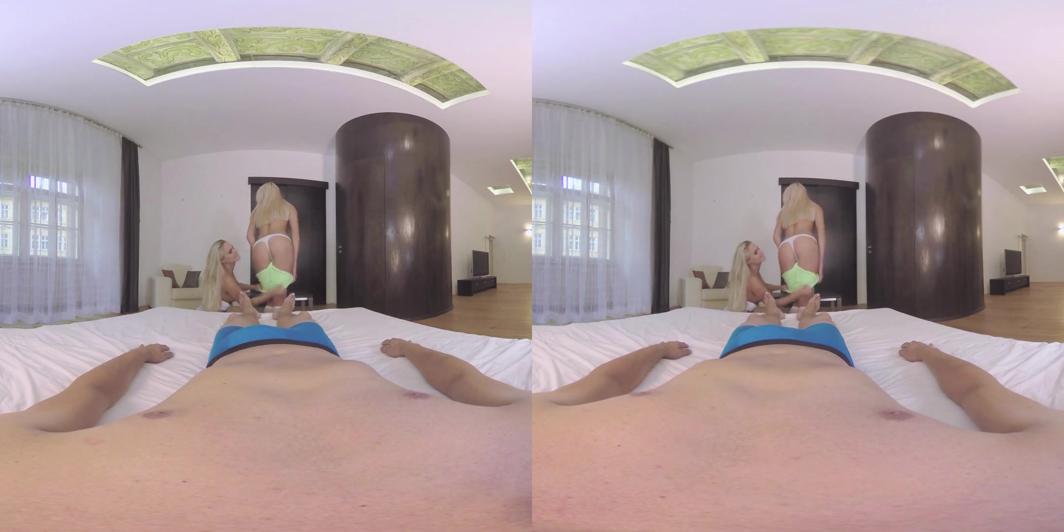 Angelika Grays & Barra Brass in Your Dick for Blondes - RealJamVR