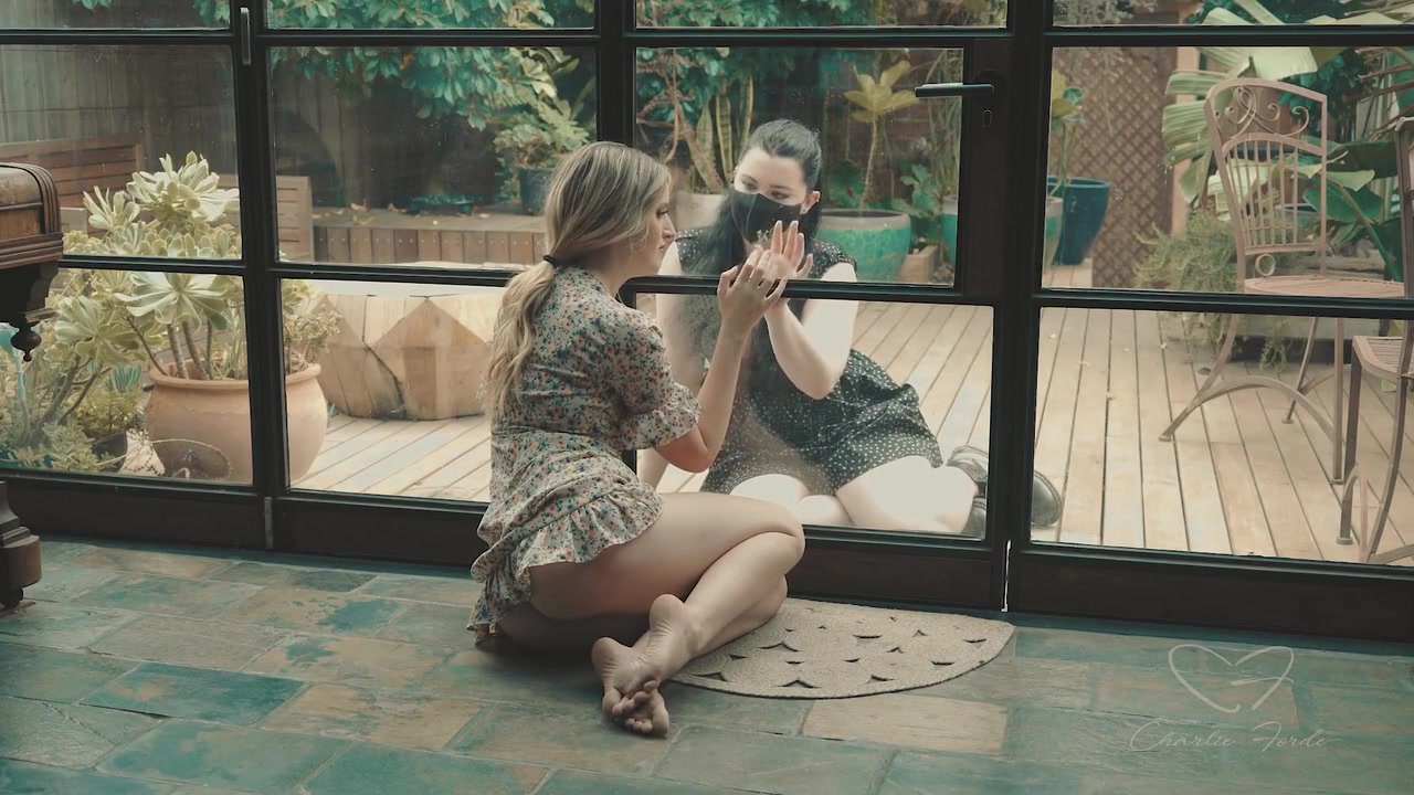 Charlie Forde And Astrid Love - Teaser: Divided And Fuck Through The Glass. Full Vid On Premium