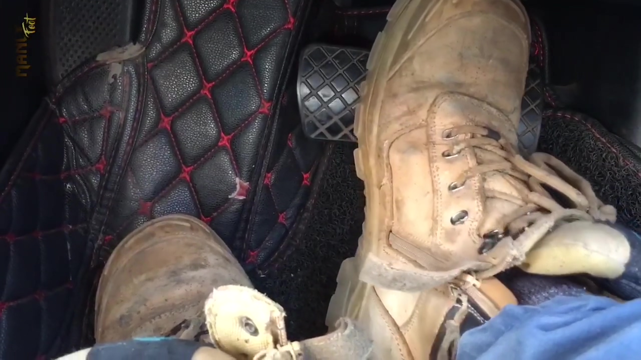 Worn Out Safety Boots - Pedal Pumper