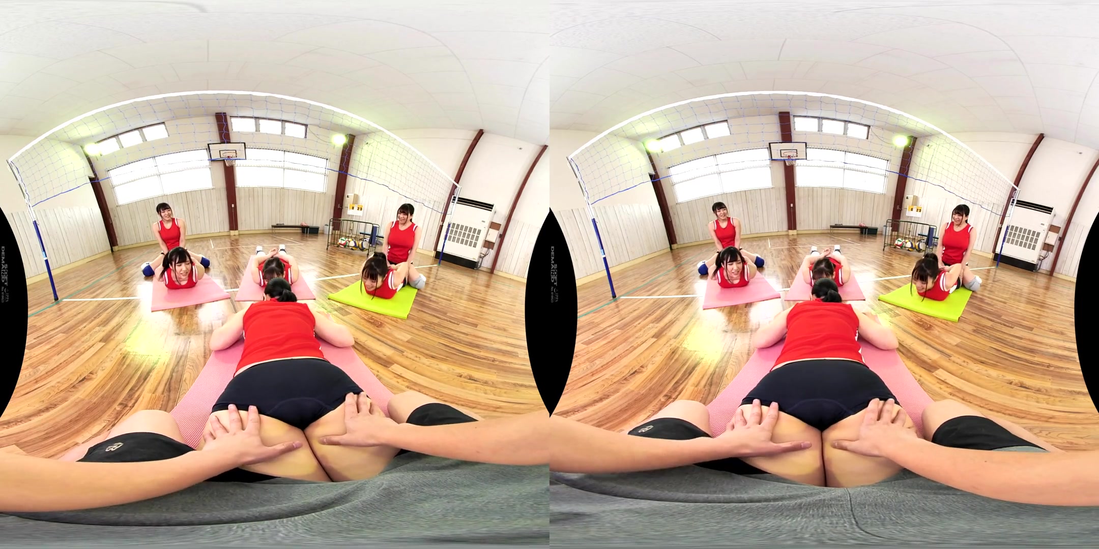 Stepmom' Volleyball Team VR 2 - Big Tits Asian MMMF Foursome