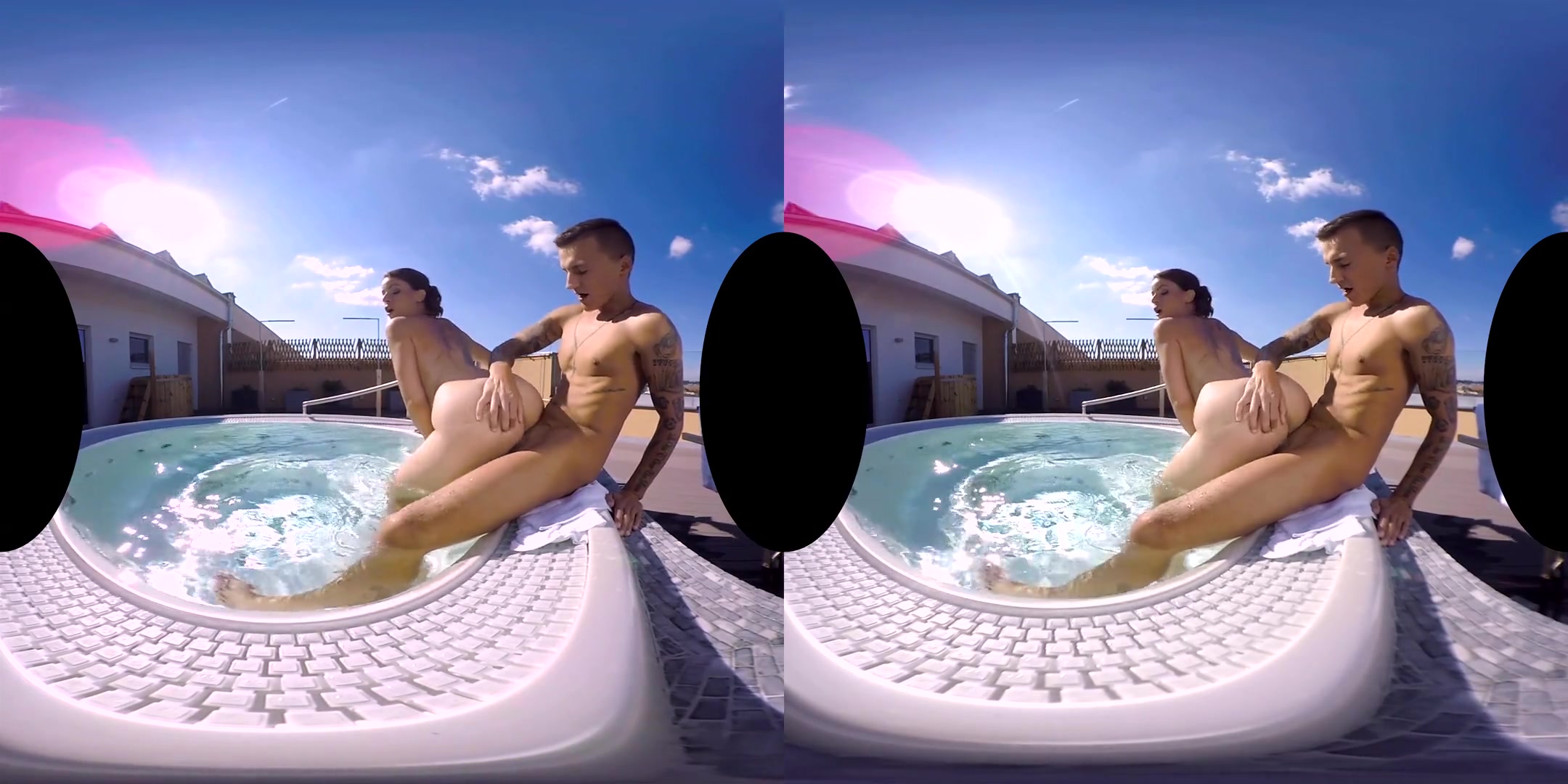 Caroline Ardolino in Jacuzzi Fun - - RealityLovers