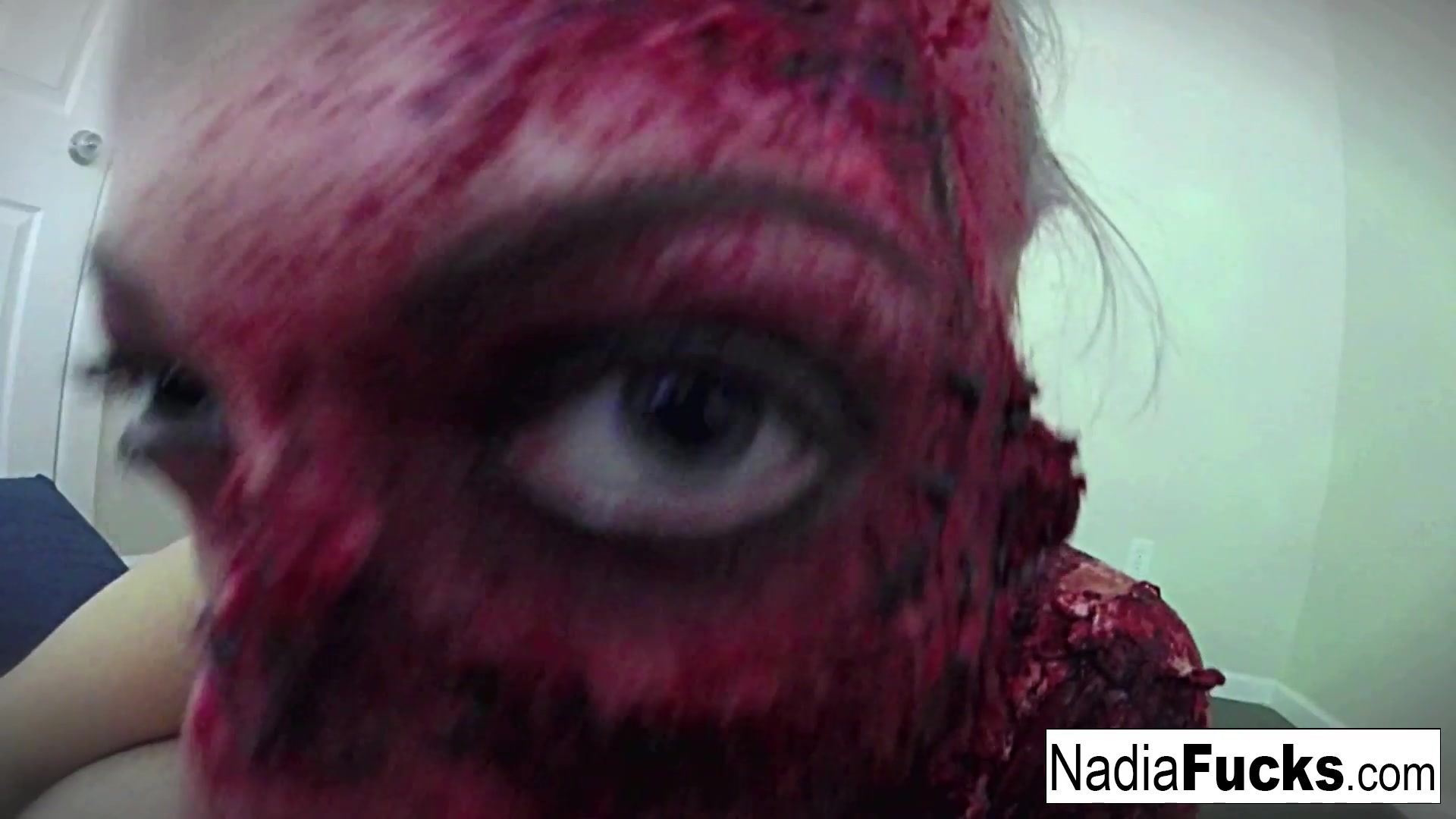 Nadia White in Horny Zombie Gets Her Fill Of Cock And Jizz - NadiaWhite