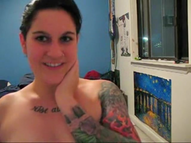 This is how short-haired slut entered to the world of porn