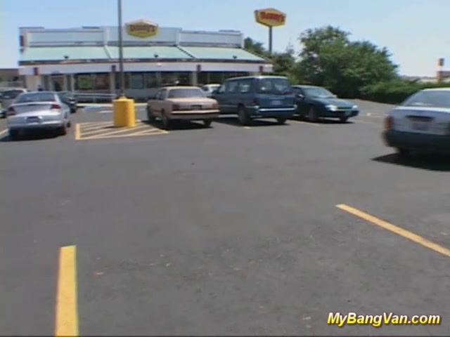 picked up for anal gangbang van orgy