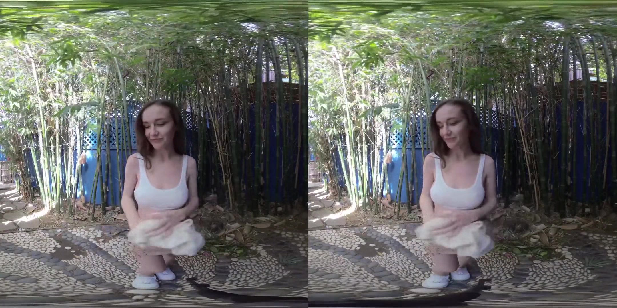 Bamboo - Emily Bloom Solo Striptease - SexLikeReal