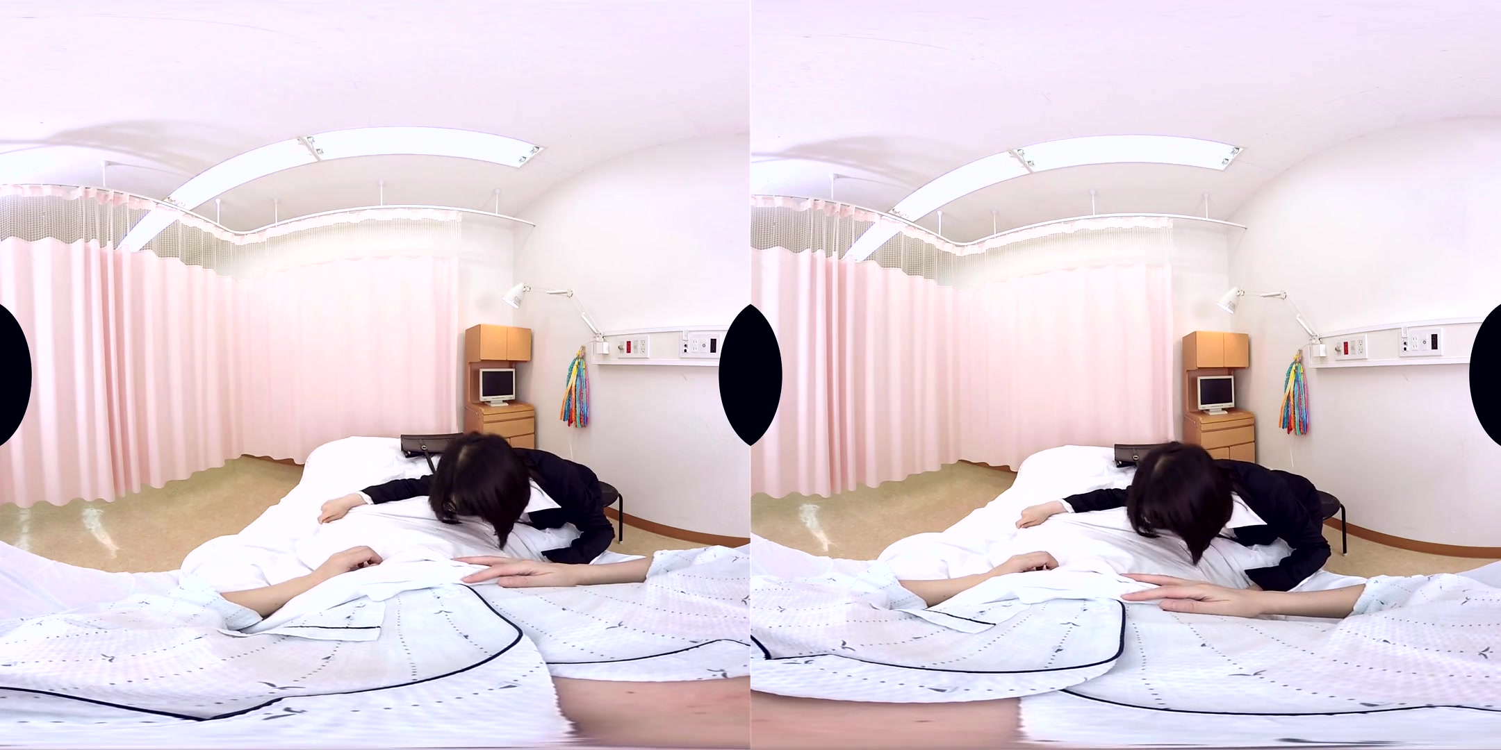 Visited by the Young OL in the Hospital 1 - Asian teen 18+ Hospital Fuck