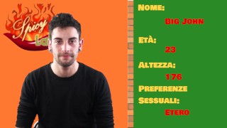 Italian milf fucks big cock