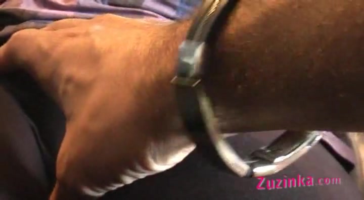 Zuzinka and fetish masturbation through leggins