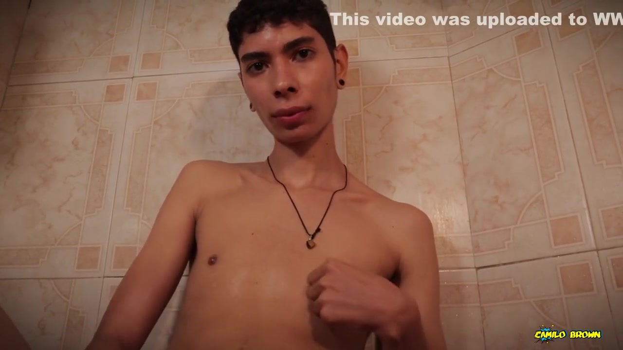 Hot Skinny Twink Jerking His Big Cock In The Shower Shooting His Thick Cum With Verified Amateurs