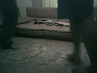 Horny pair fucks from top to bottom on the floor