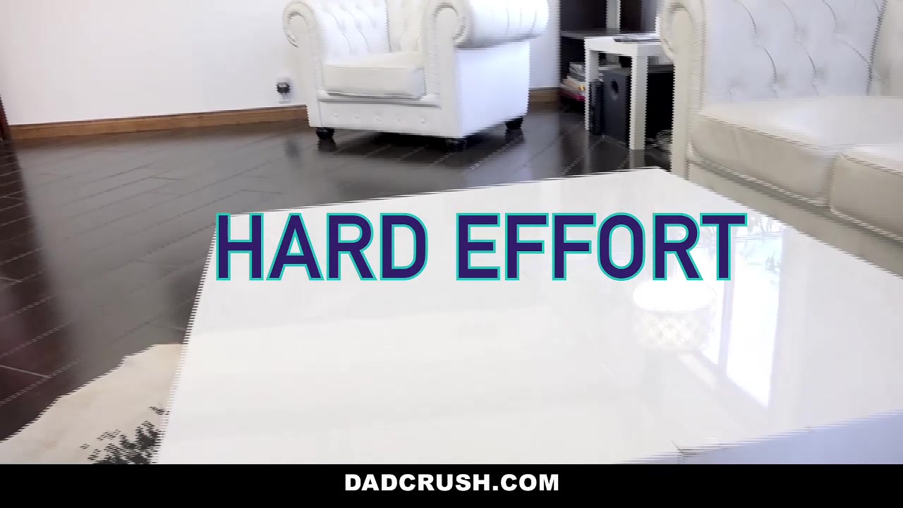 DadCrush - Horny Redhead teen 18+ Pops Pussy for Stepdad
