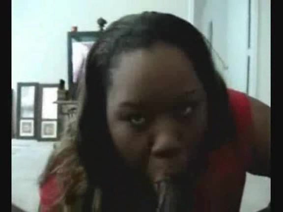 Big Ebony wench has perfect hobby by my opinion