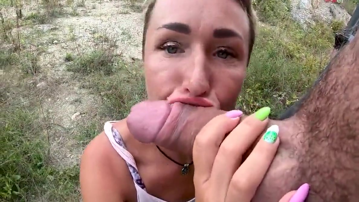 Tourist In The Mountains Fucked In The Mouth And Ass