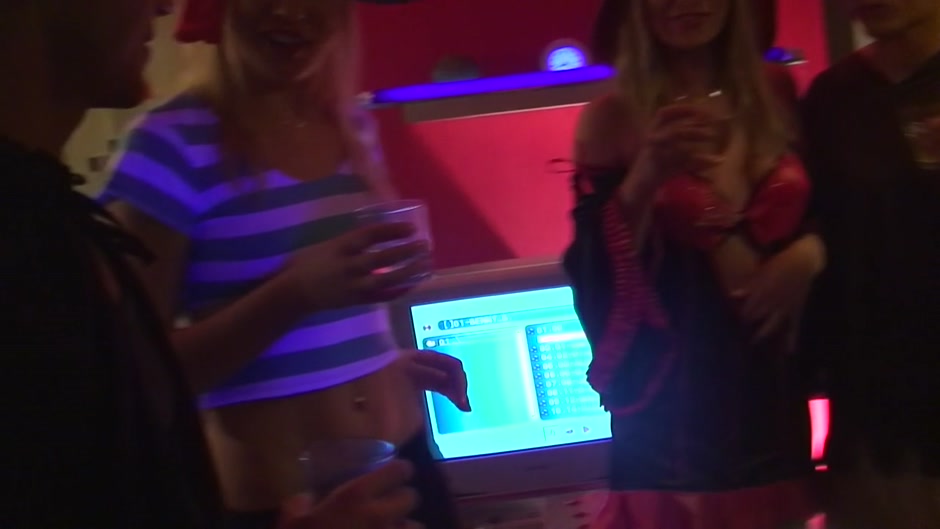Adel & Alon & Anette Dawn & Julia Crow & Zanna in cute college chicks getting fucked by horny dudes