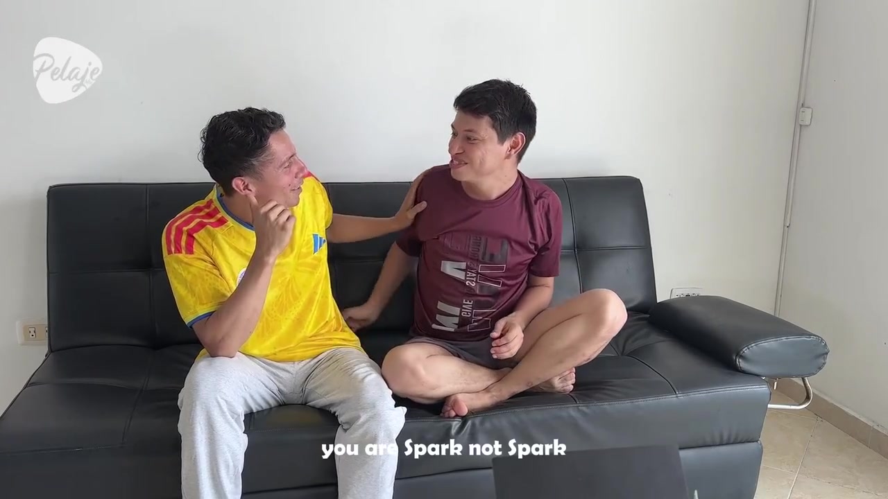 Kike Merengues And Virgin Boy - A Football Match Has Two Friends So Tense That They Decide To Confess Theyre Not As Straight As They Seem And They Have Anal Sex - Relaxingadrian