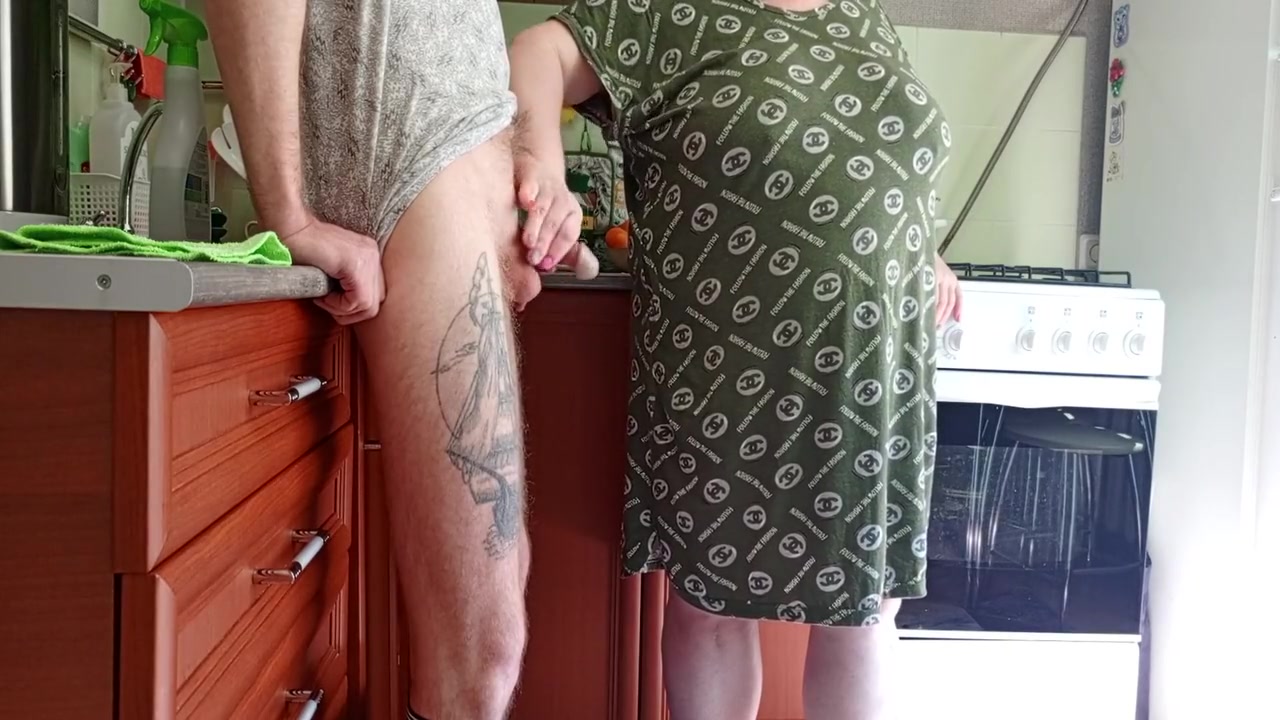 Female Hands Make My Cock Hard And Make Him Cum