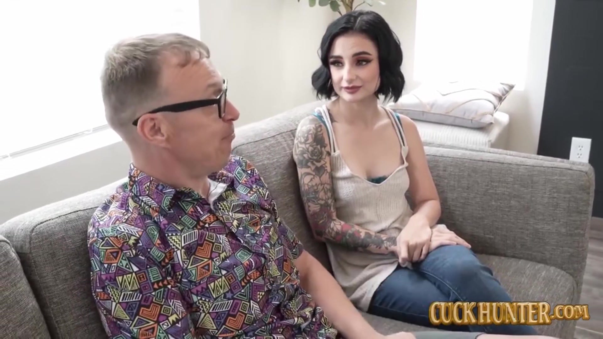 Petite Wife Stevie Moon Takes Big Dick Cuckold And Facial