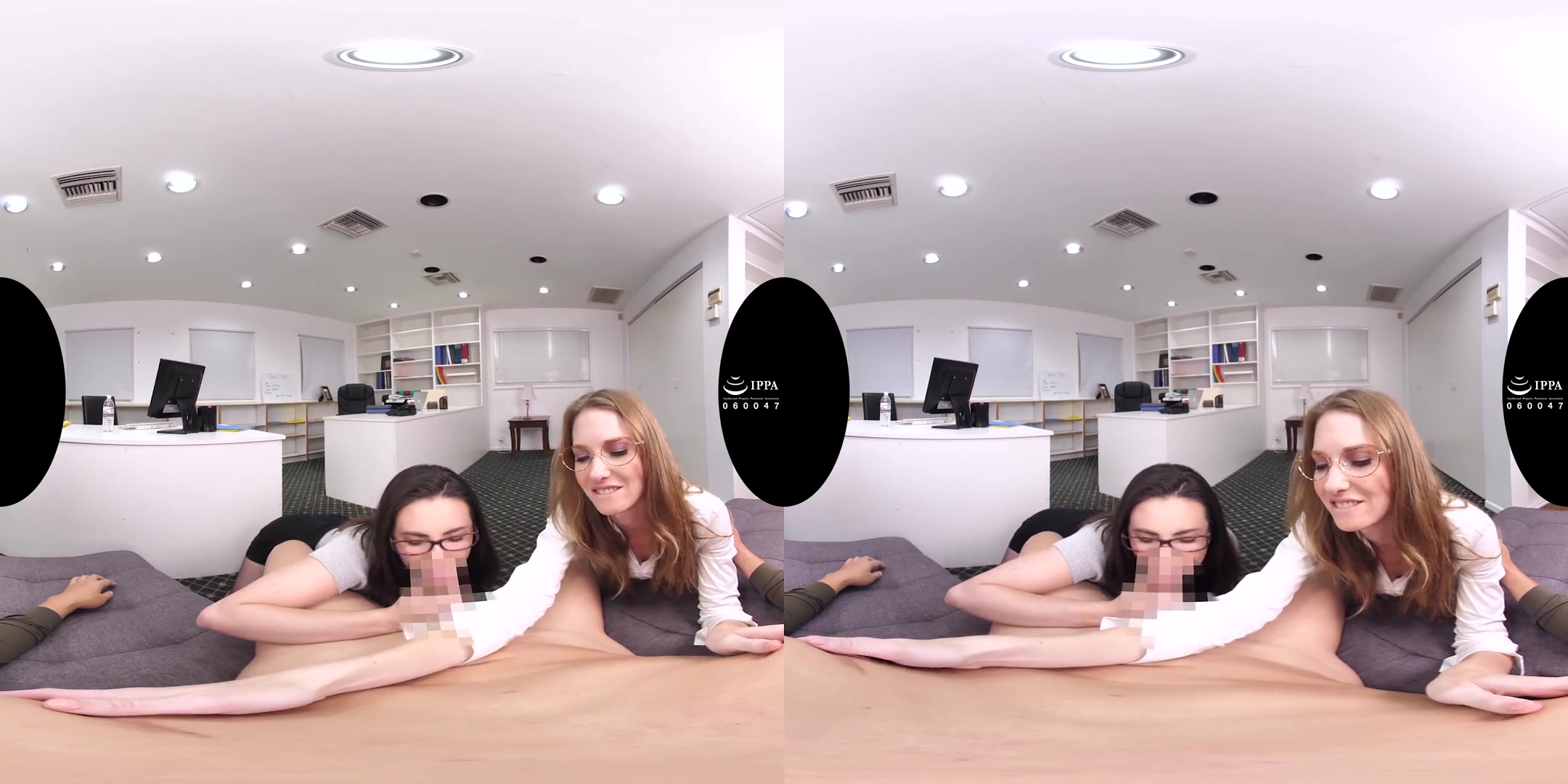 Casey Calvert & Ashley Lane in Casey and Ashley LA Harem Vacation 1 - ChinChinVR
