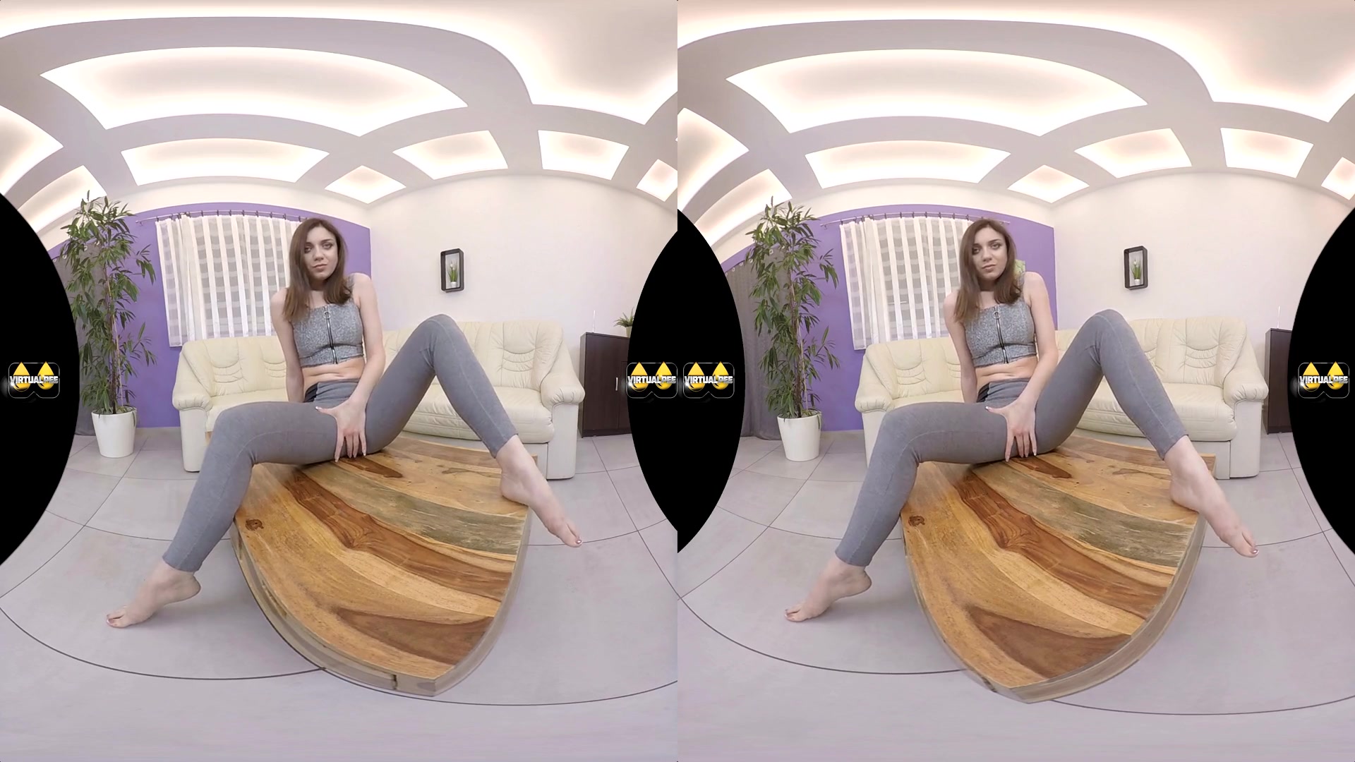 Kira Axe in Wet Yoga - VirtualPee