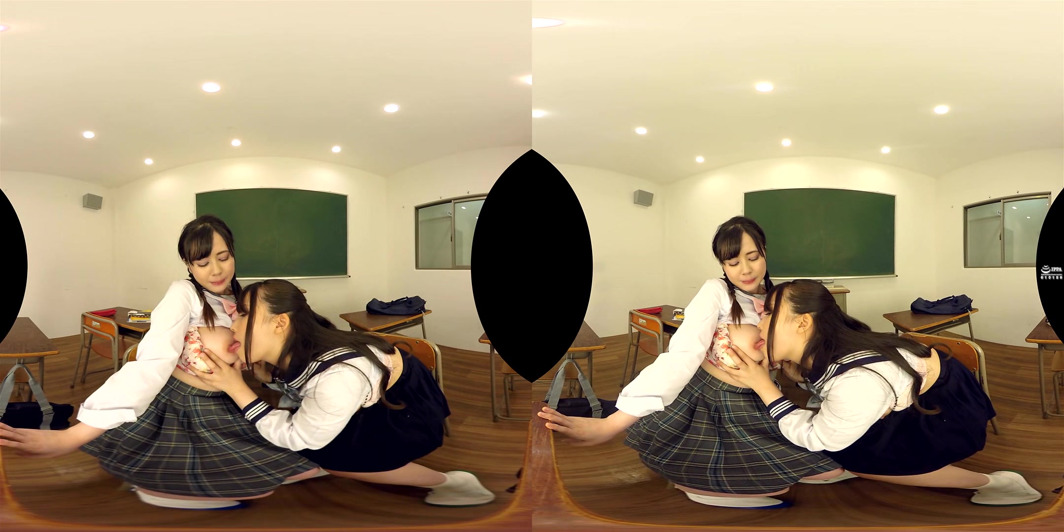 Lesbian Showtime (Schoolgirls Edition) - Japanese Rezu Voyeur
