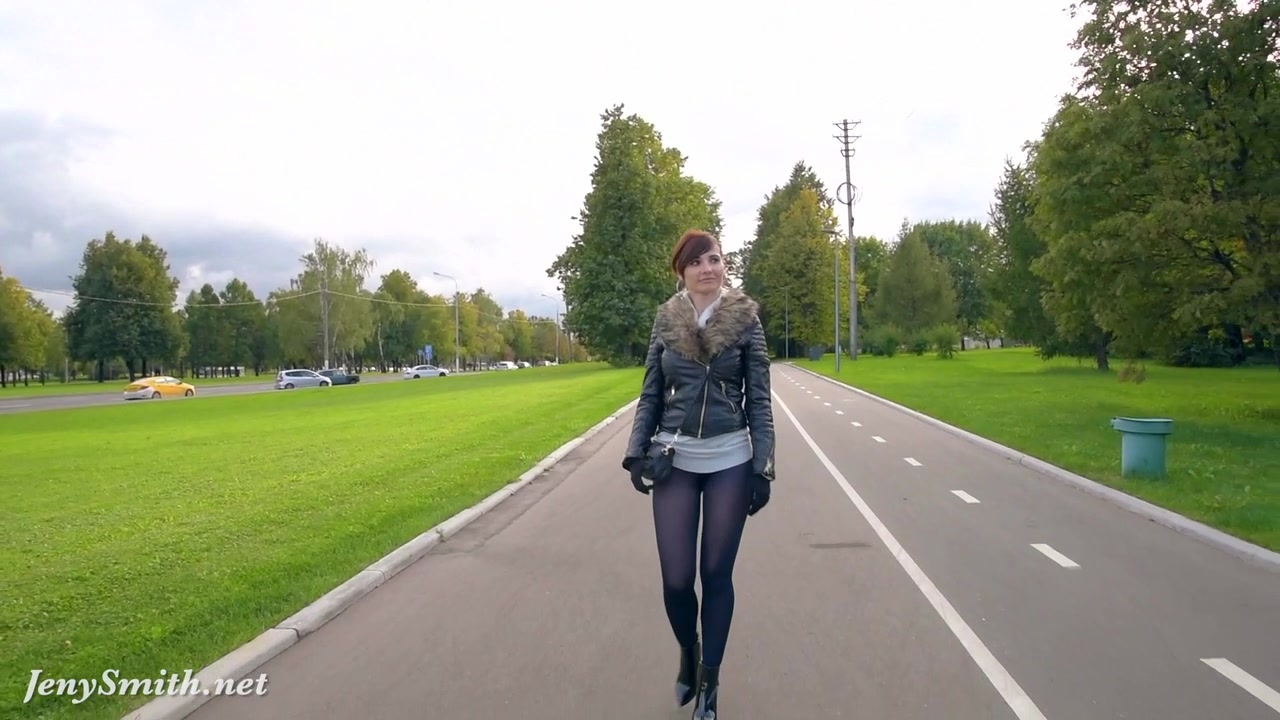 Jeny Smith pantyhose pretend to be leggings