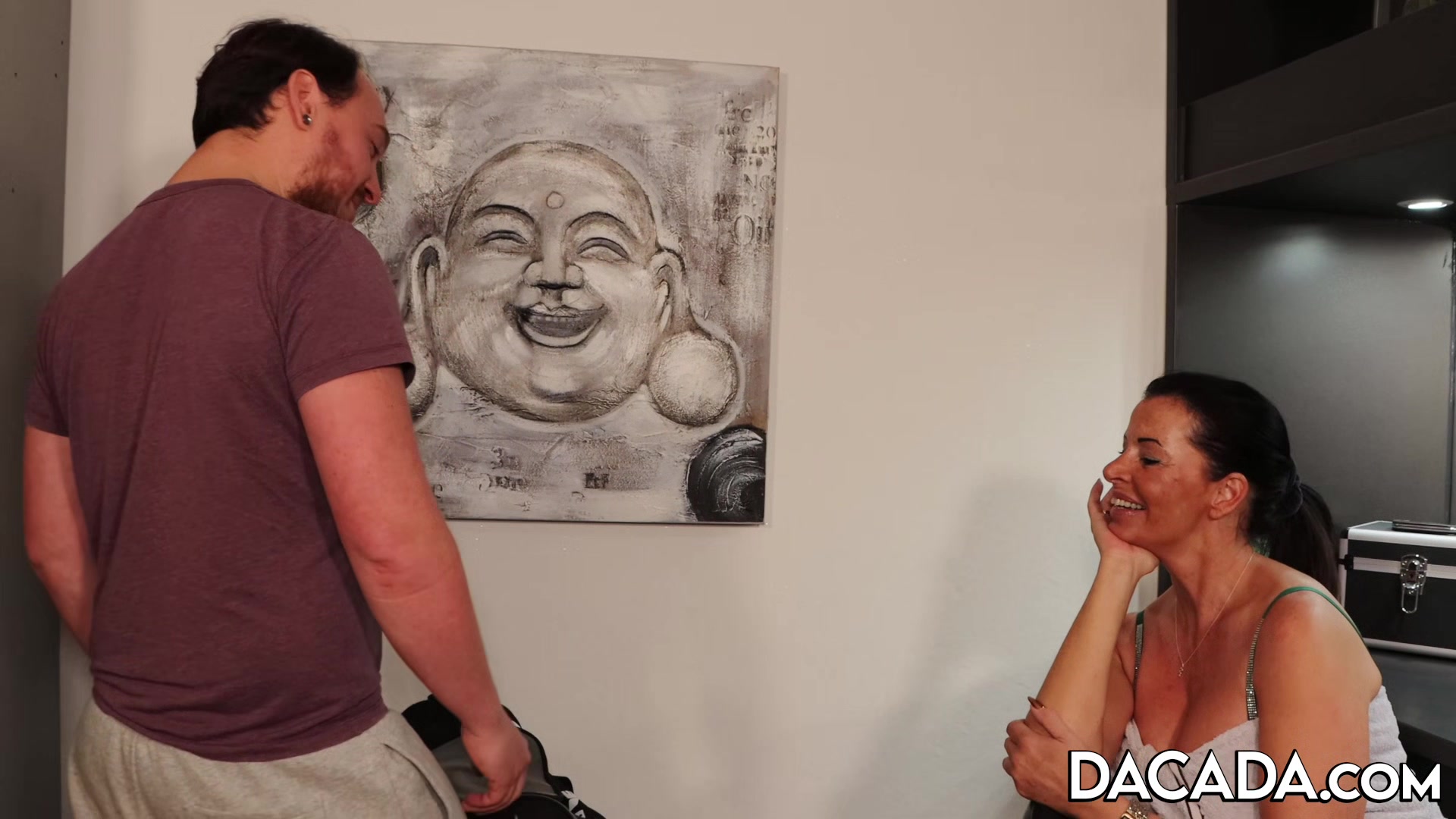 Fucking cardio training with DaCada