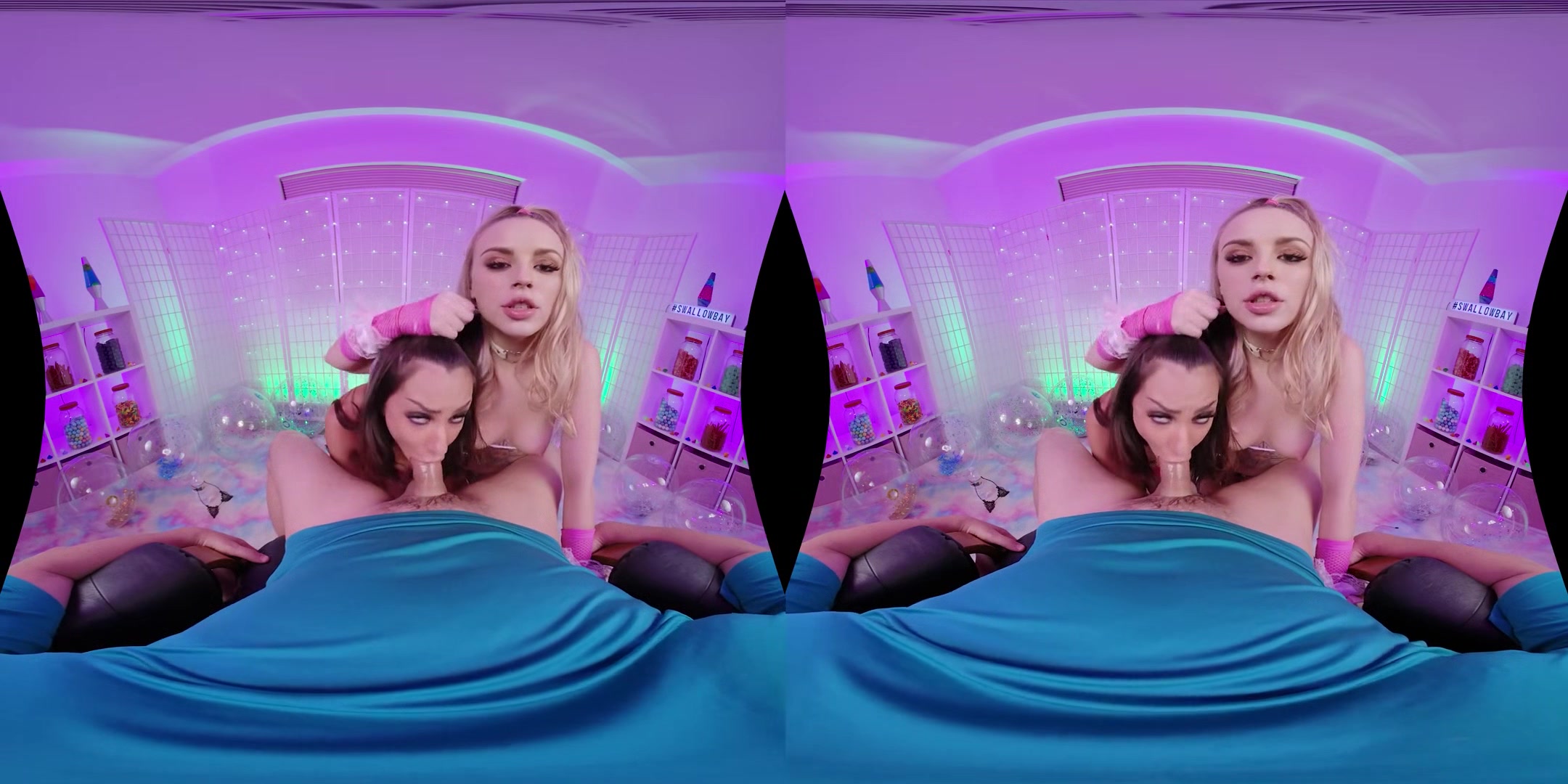 Brunette Compilation - Blowjob and Cumshot Cumpilation POV VR