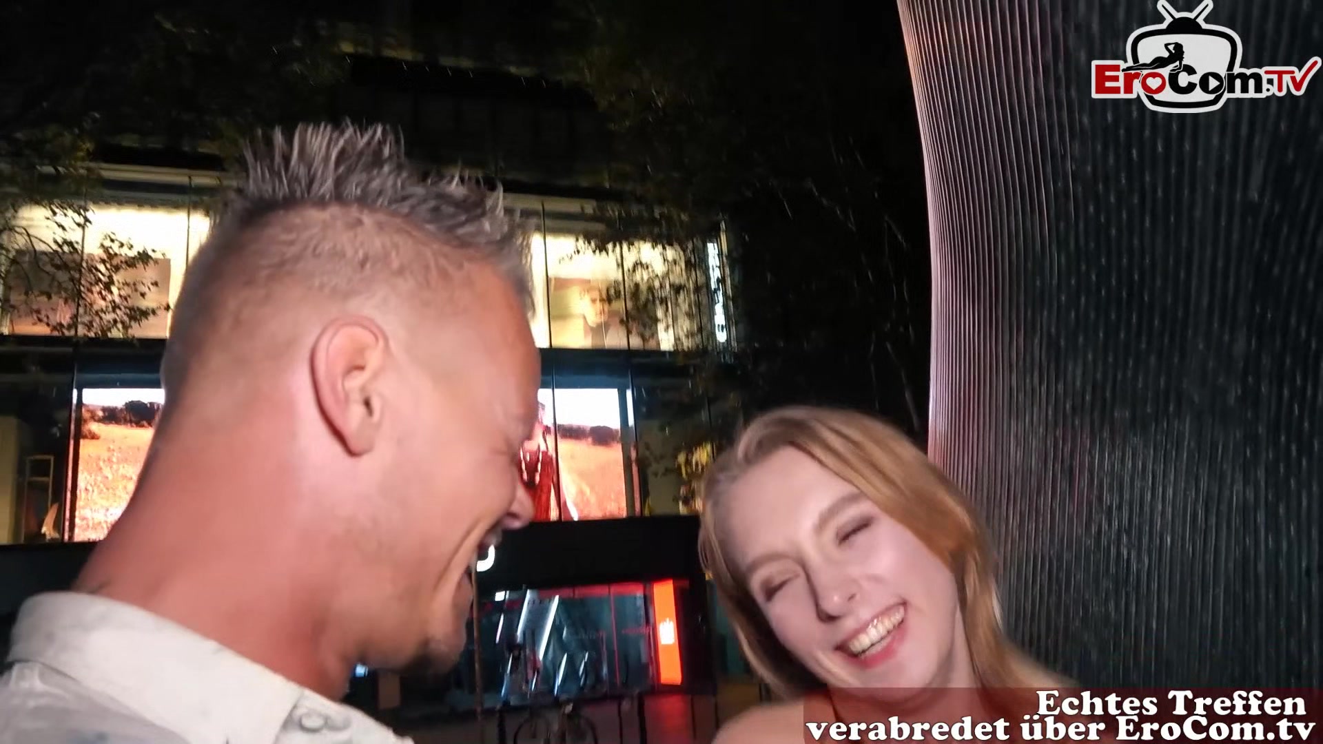 Shy 18yo Ukrainian teen 18+ dating in german street and picked up