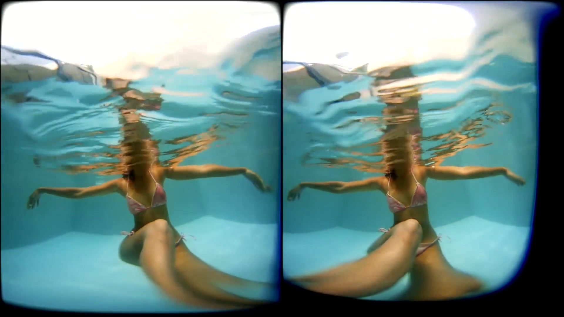 Compilation - 2 Bikini Girls Underwater - VRpussyVision