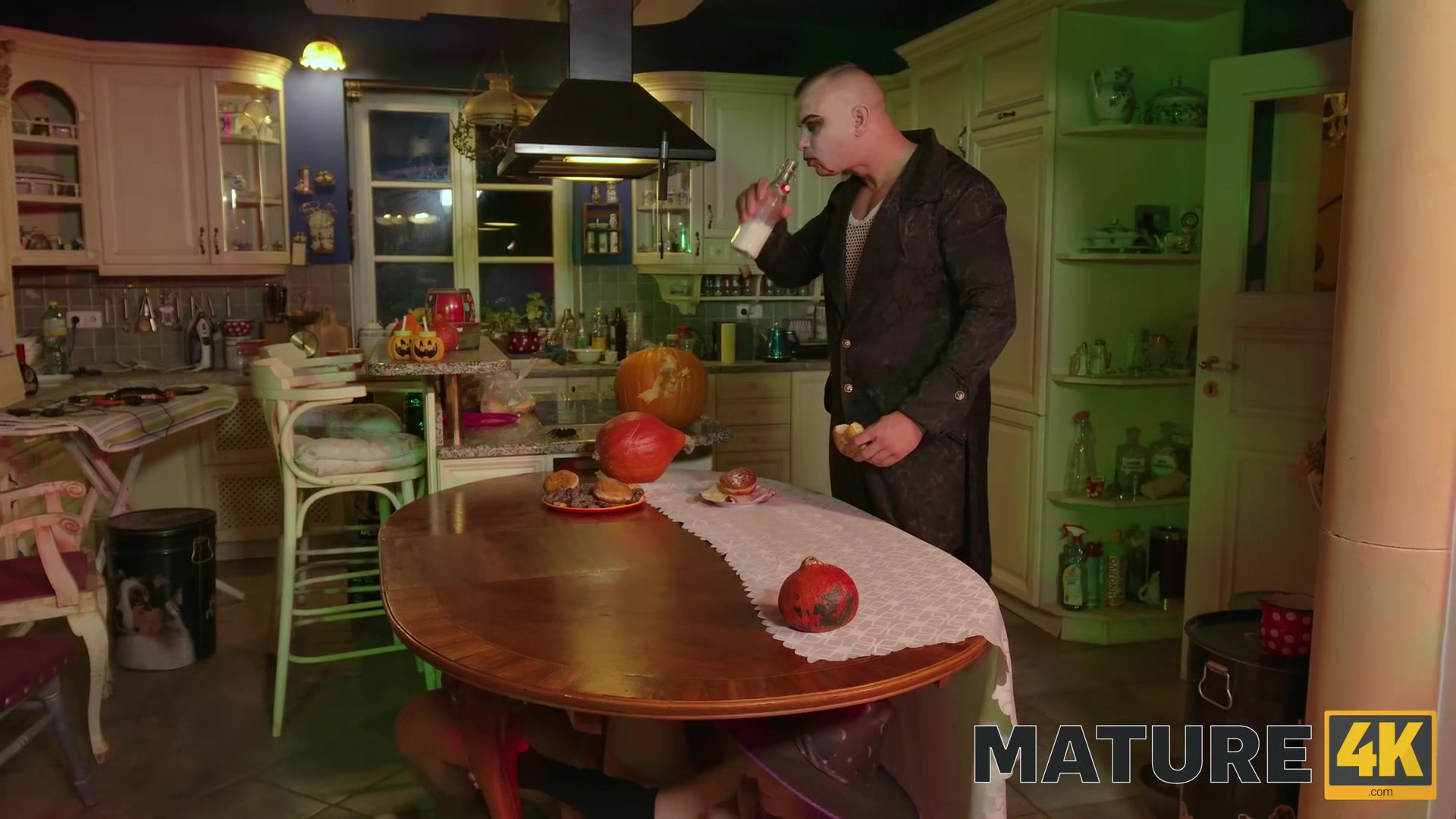MATURE4K. Fucking Hide And Fucking Seek Halloween Game