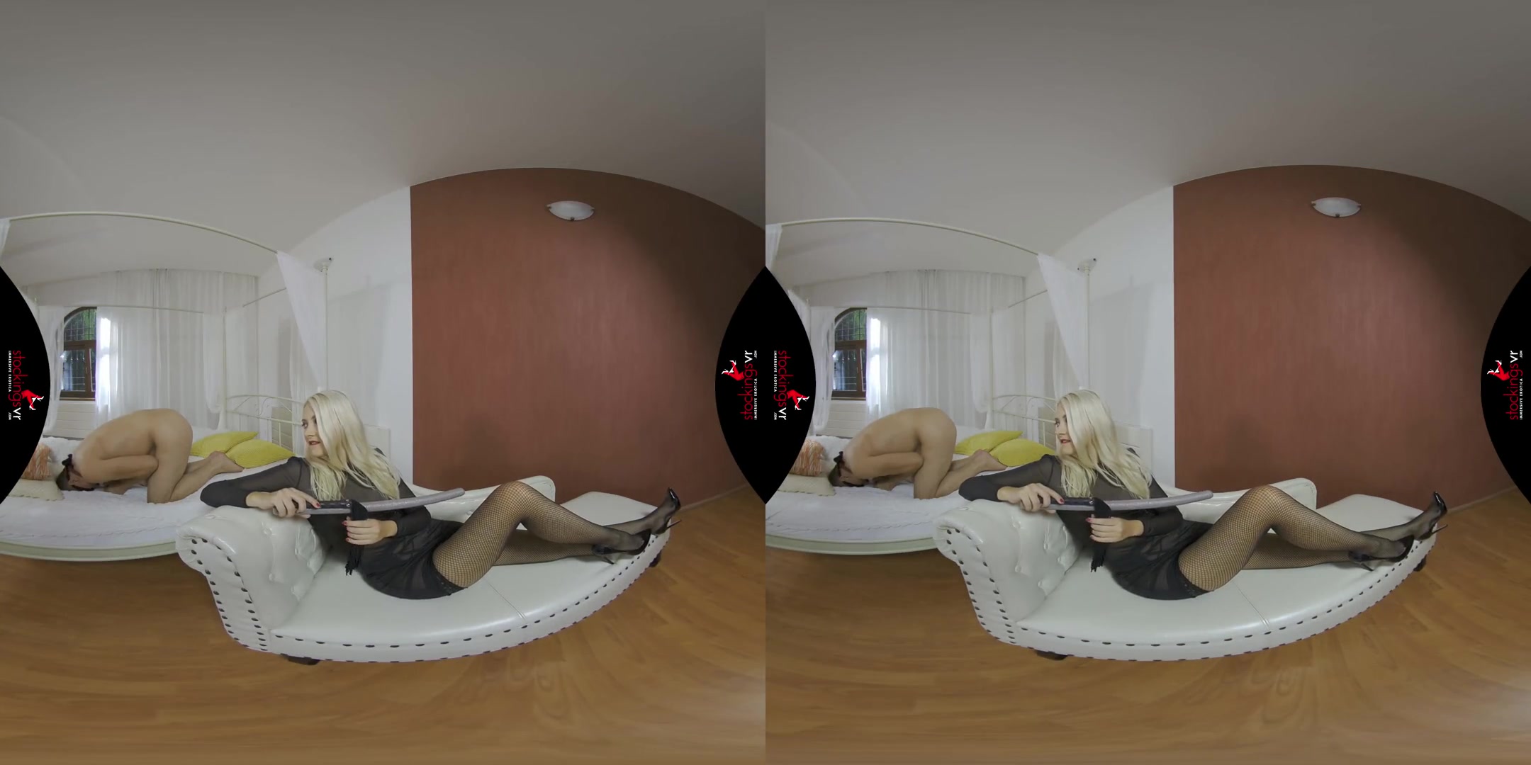 Hit Me With Your Best Shot - Submissive Guy BDSM Spanking from a Sexy Blonde