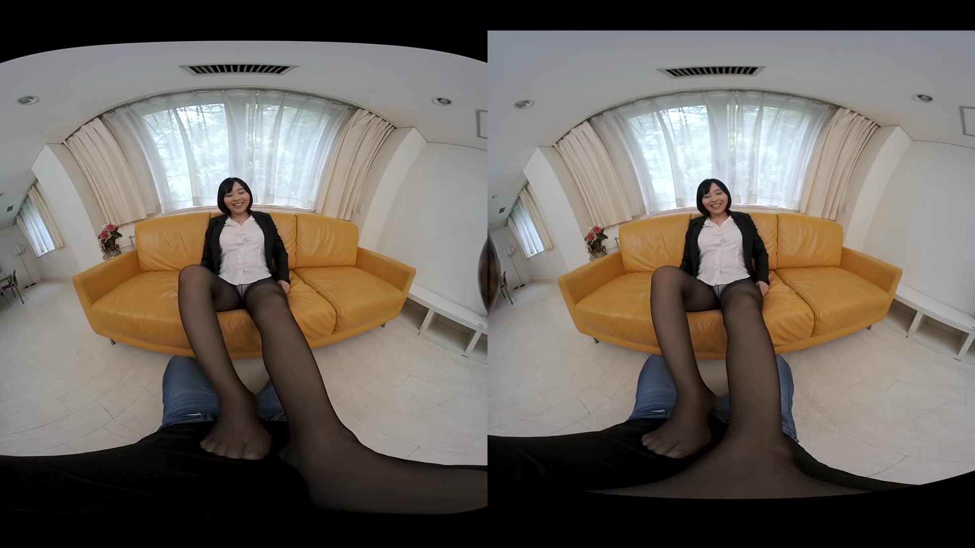 Steamy Black Pantyhose Beauty Cums With A Gigantic Piston - Japanese Milf Jav Vr Pov