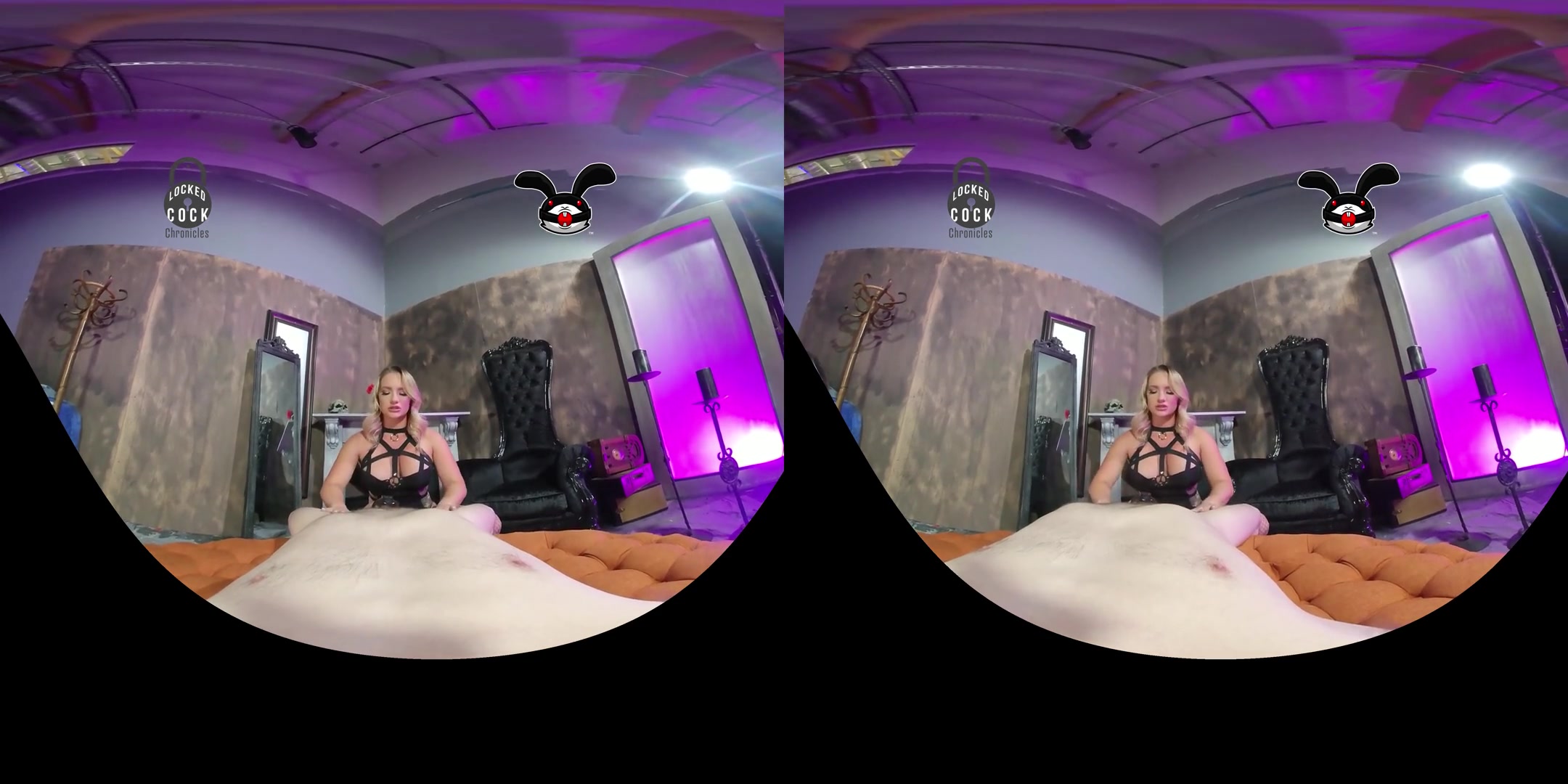 Locked Cock Chronicles - 180 - 3D - VR Edition - Volume 2 - Cali Carter; Blonde Babe Male Chastity