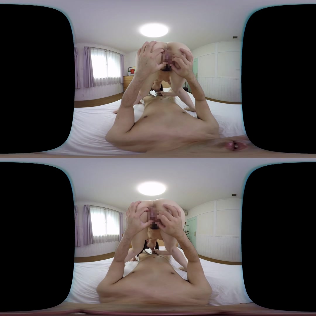 Ayuna Nijikoi - Gazing at the Virtual Blowjob - WOW!
